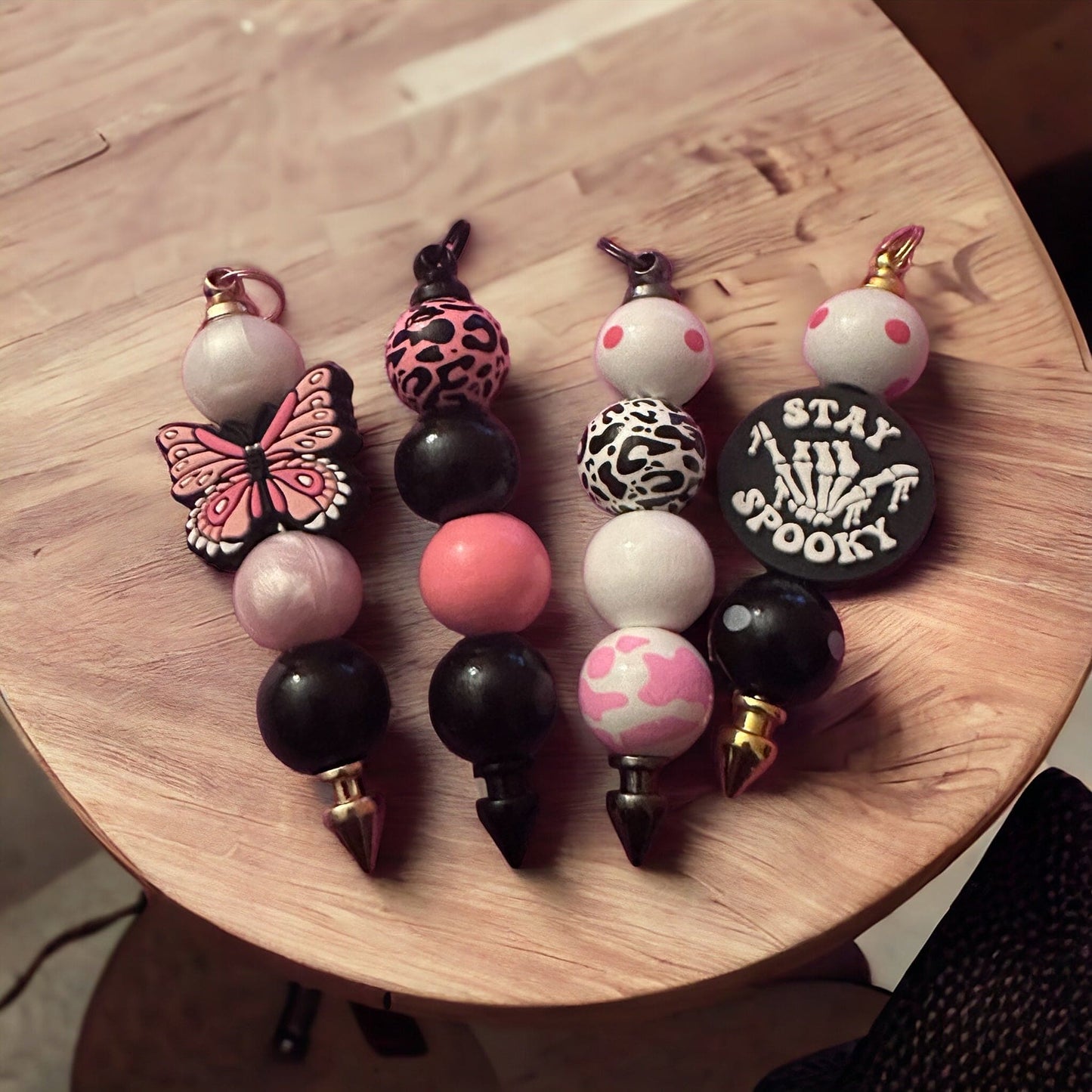 Handmade Beaded Keychains