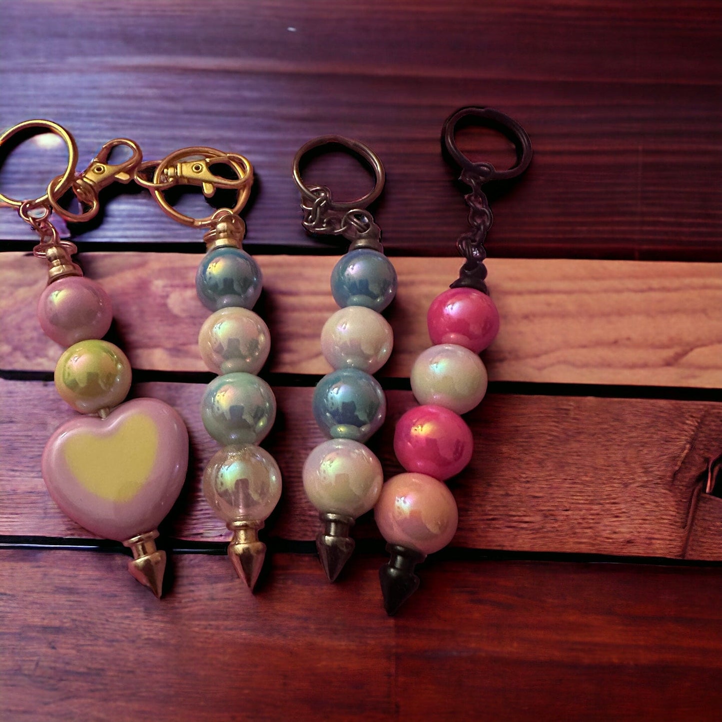 Handmade Beaded Keychains