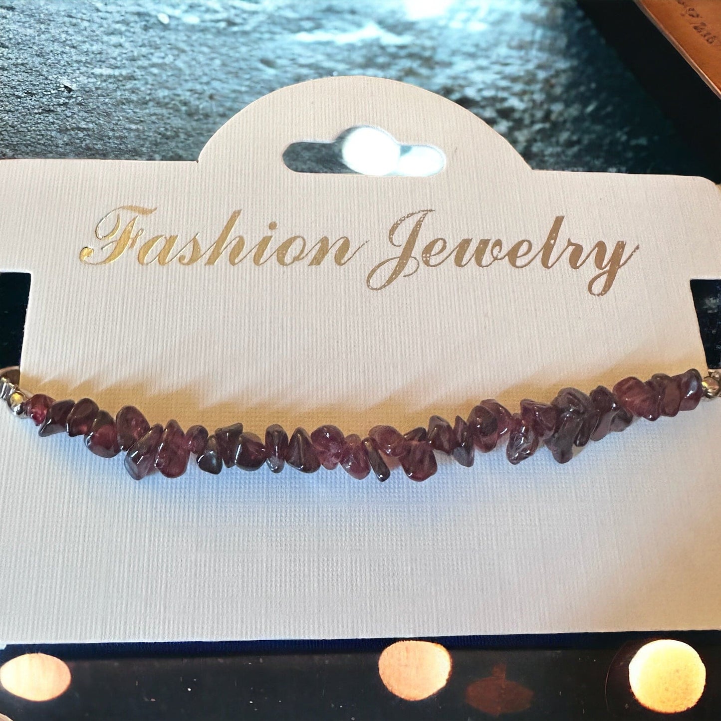 Crystal Chip Bracelets