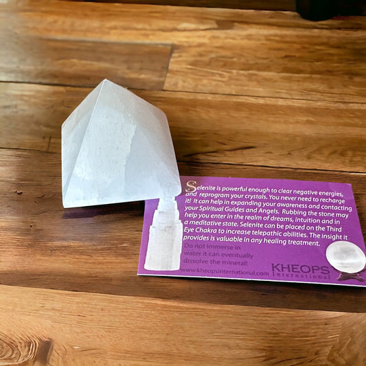 Selenite Pyramids