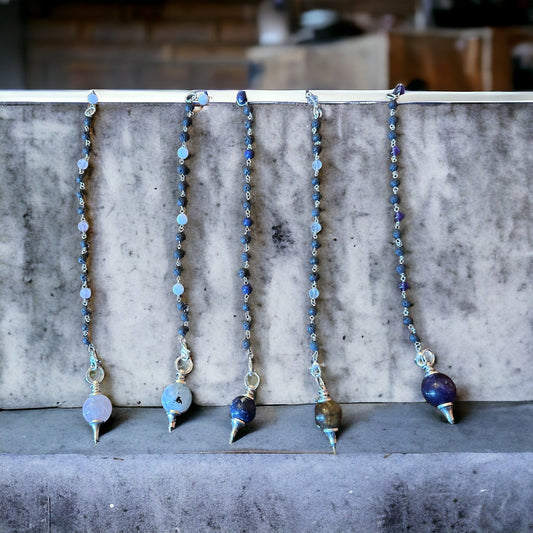 Sephoroton Pendulums with Lava beads