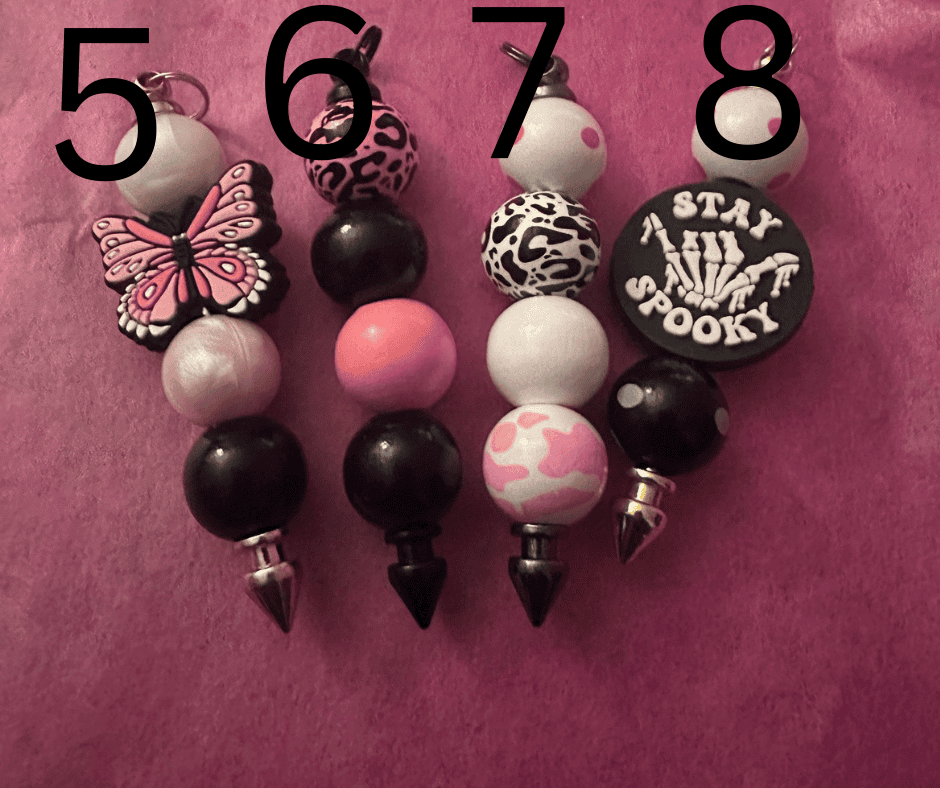 Handmade Beaded Keychains