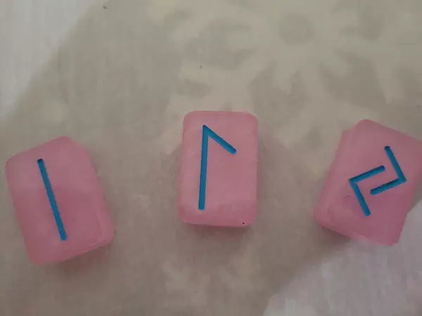 Hand painted Elder Futhark runes