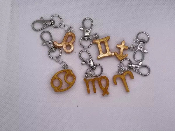 Handmade Zodiac Keychains