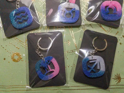 Handmade Zodiac Keychains
