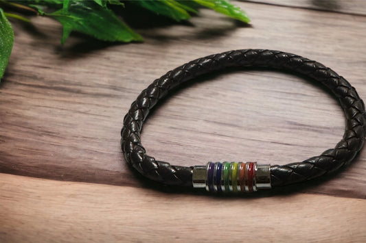 Rainbow magnetic bracelet