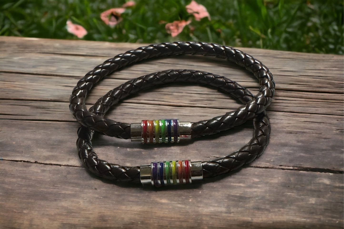 Rainbow magnetic bracelet