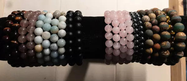 Wholesale Rose Quartz gemstone bracelets